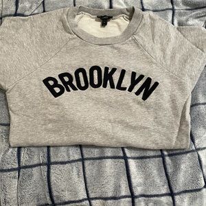 J crew  Brooklyn pullover sweatshirt